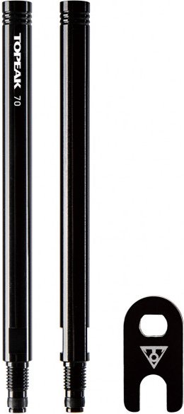 Topeak - Valve Extender 70 mm (2er Set) - Reifen- & Schlauchzubehör Gr One Size schwarz