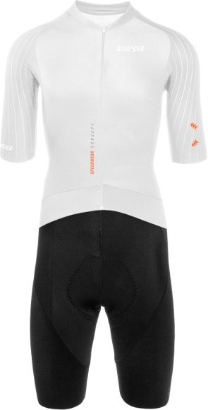 Bioracer - Speedwear Road Race Suit - Radeinteiler Gr XS weiß/schwarz
