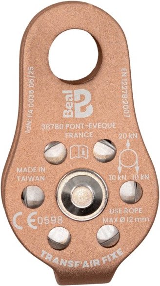 Beal - Transf'Air Fixe - Seilrolle stone