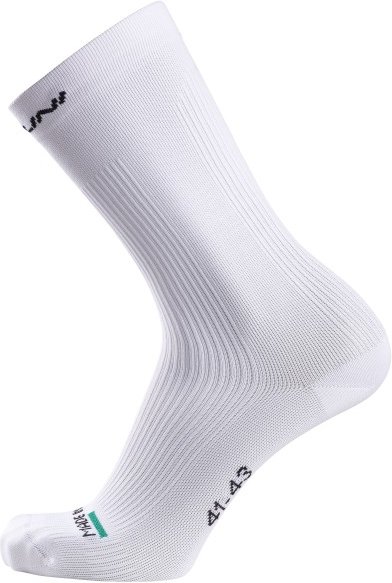 Nalini - Dinamic H24 - Radsocken Gr 38-40 weiß/grau