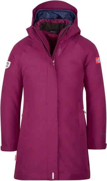 Trollkids - Girl's Senja 3in1 Coat - Mantel Gr 152 lila