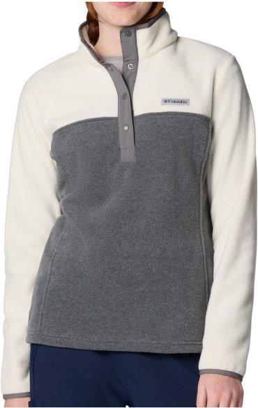 Thumbnail - Columbia - Women's Benton Springs 1/2 Snap Pull Over II - Fleecepullover Gr L grau