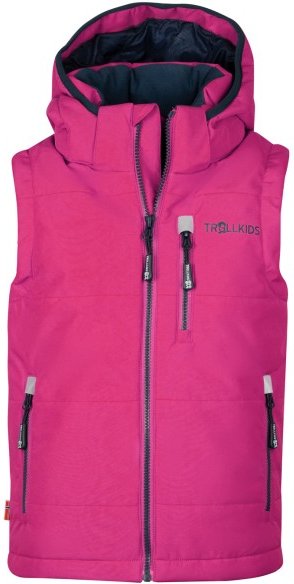 Trollkids - Kid's Narvik Vest XT - Kunstfaserweste Gr 98 rosa