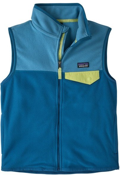 Patagonia - Kid's Micro D Snap-T Vest - Fleeceweste Gr S blau
