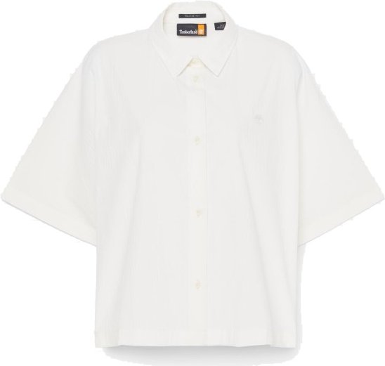 Timberland - Women's Short-Sleeve Shirt - Bluse Gr XL weiß
