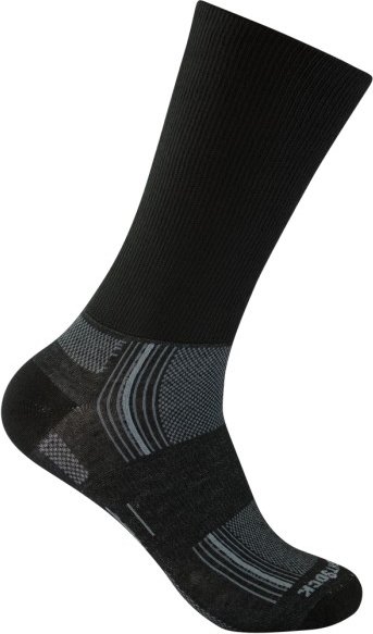 Wrightsock - Stride Crew - Wandersocken Gr 41,5-45 schwarz
