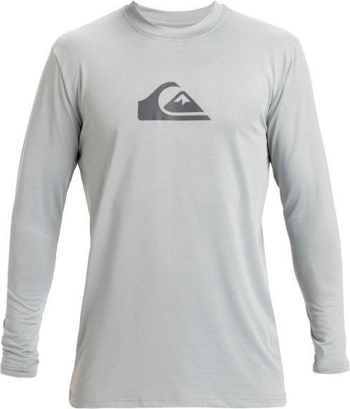 Quiksilver - Everyday Surf Tee L/S - Lycra Gr 3XL grau