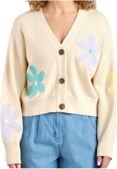 DEDICATED - Women's Cardigan Kanan - Pullover Gr XL beige