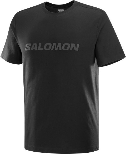 Salomon - Big Logo T-Shirt - T-Shirt Gr XXL schwarz
