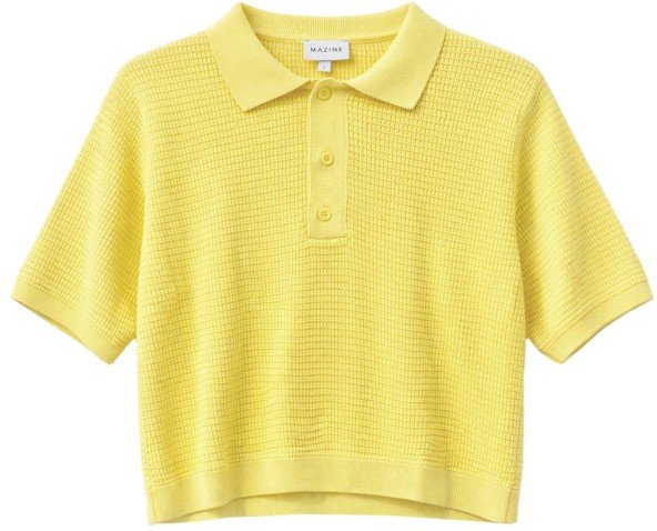Mazine - Women's Knit Polo - Pullover Gr XS gelb