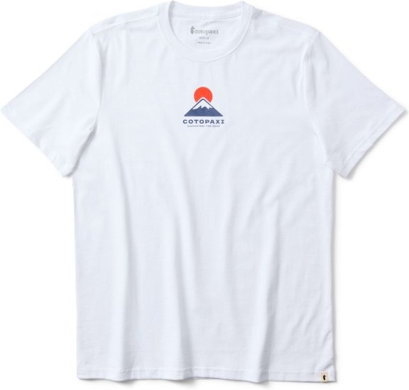 Cotopaxi - Cotopaxi Mountain T-Shirt - T-Shirt Gr M weiß