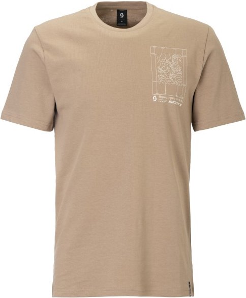 Scott - Tee Casual S/S - T-Shirt Gr S beige