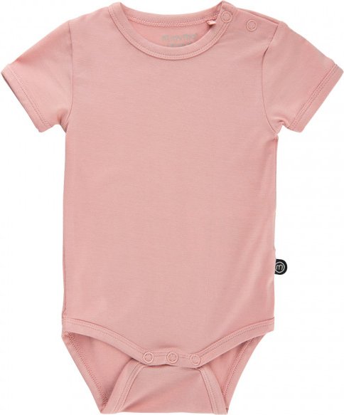 Minymo - Kid's Body S/S - Bamboo - Alltagsunterwäsche Gr 80 rosa