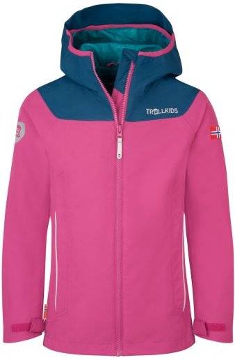 Trollkids - Girls Bergen Jacket - Regenjacke Gr 152 rosa