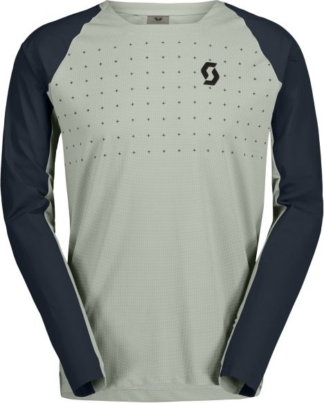 Scott - Tee Trail Vertic Pro L/S - Radtrikot Gr L grau