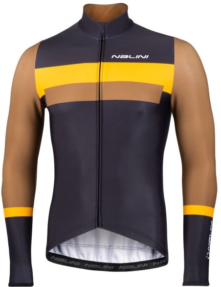 Nalini - Stelvio L/S Jersey - Fahrradjacke Gr L grau