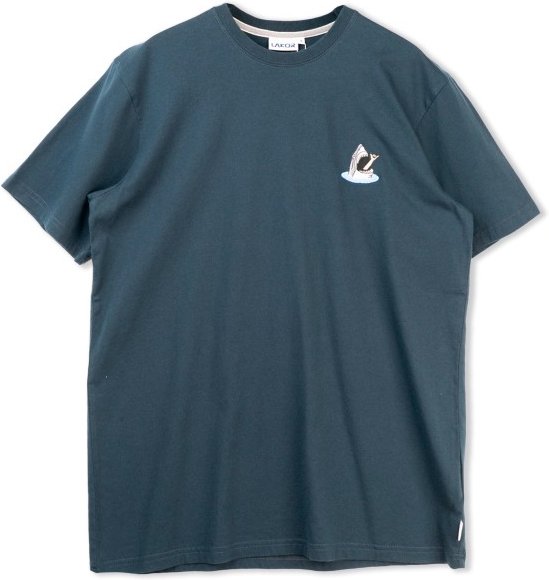 LAKOR - Mini Shark Shaka T-Shirt - T-Shirt Gr S blau