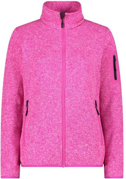 CMP - Women's Jacket Jacquard Knitted - Fleecejacke Gr 34 rosa