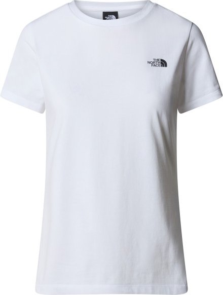 The North Face - Women's S/S Simple Dome Tee - T-Shirt Gr S weiß