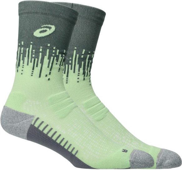 Thumbnail - Asics - Performance Run Sock Crew - Laufsocken Gr 47-49 - IV grün