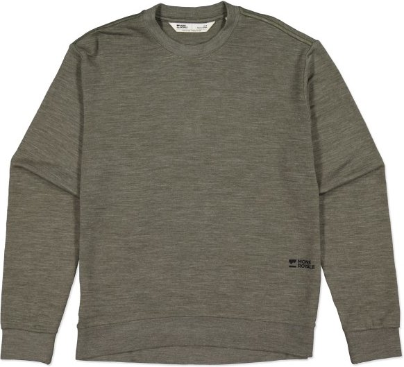 Mons Royale - Women's Horizon Merino Crew - Merinopullover Gr L grau