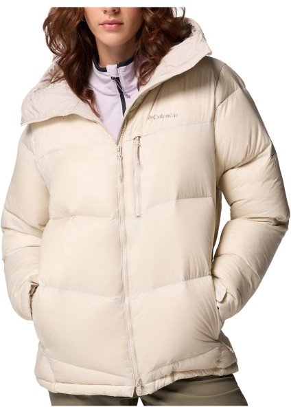 Thumbnail - Columbia - Women's Cloudview Down Hooded Jacket - Daunenjacke Gr XL beige