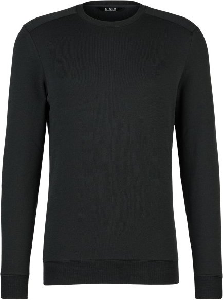Stoic - MerinoFleece240 MMXX.Persberg Crew - Merinopullover Gr 4XL schwarz