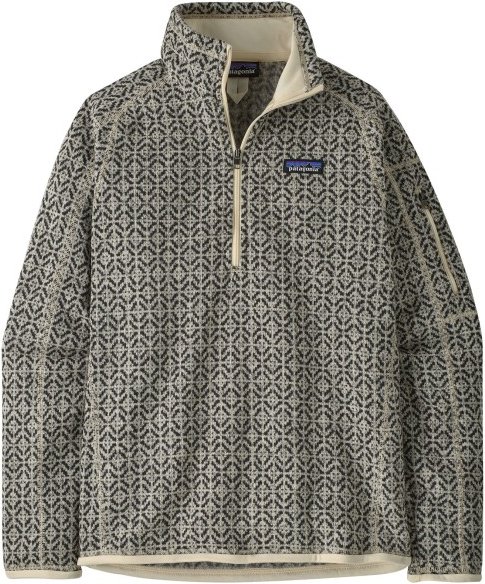 Patagonia - Women's Better Sweater 1/4 Zip - Fleecepullover Gr XXL grau