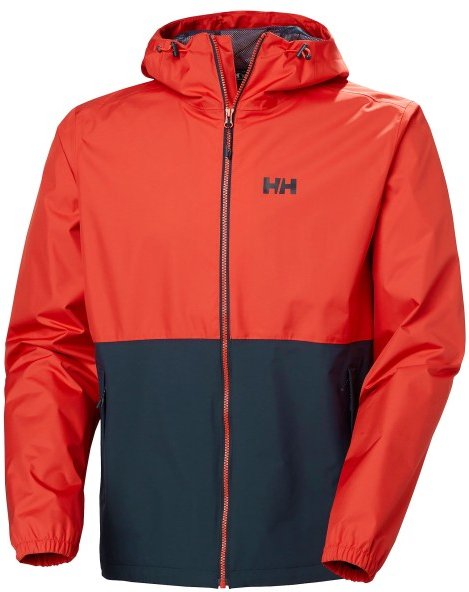 Helly Hansen - Hilo Rain Jacket - Regenjacke Gr XL rot