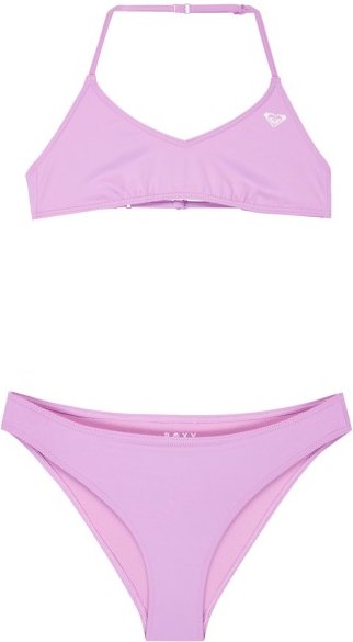 Roxy - Kid's Solid Active RG Tri Bra Set - Bikini Gr 7 Years rosa