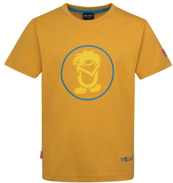 Trollkids - Kid's Troll T - T-Shirt Gr 104 gelb