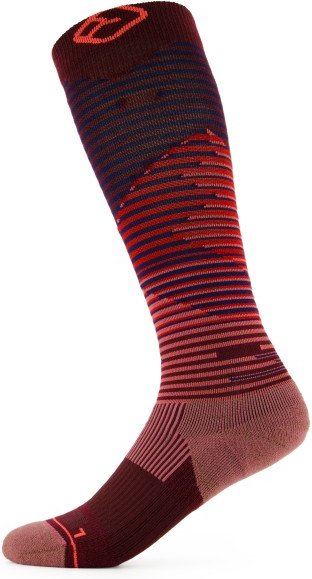 Ortovox - Women's All Mountain Long Socks - Merinosocken Gr 39-41 rot