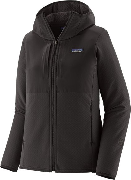 Patagonia - Women's R2 Crossstrata Hoody - Softshelljacke Gr L schwarz