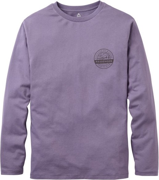 Passenger - Odyssey Recycled Cotton L/S T-Shirt - Longsleeve Gr S rosa