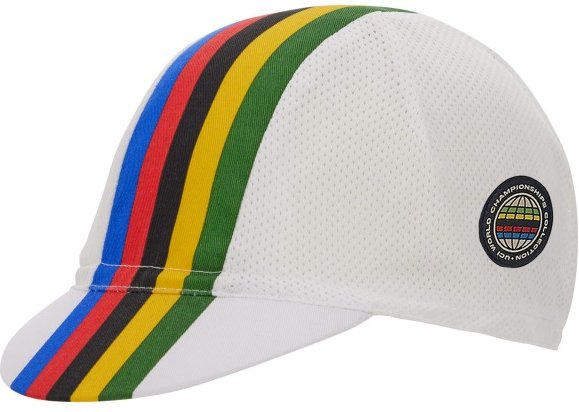Santini - UCI World Champion Cycling Cap - Radmütze Gr One Size grau