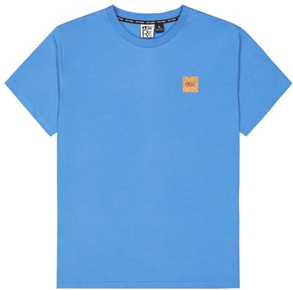 Picture - Lil Cork Tee - T-Shirt Gr XL blau