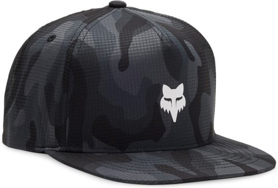 FOX Racing - Fox Head Camo Tech SB Hat - Cap Gr One Size schwarz