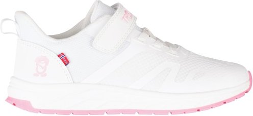 Trollkids - Kid's Alesund Sneaker - Freizeitschuhe Gr 29 weiß/rosa