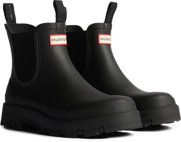 Hunter Boots - Elements Elastic Chelsea Boot - Gummistiefel Gr 43 schwarz