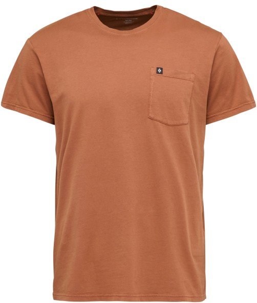 Black Diamond - Diamond Patch S/S Pocket Tee - T-Shirt Gr M orange