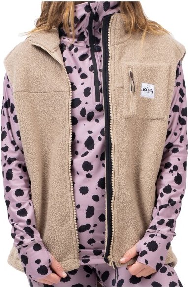 Eivy - Women's Lumberjackie Sherpa Vest - Fleeceweste Gr XL beige