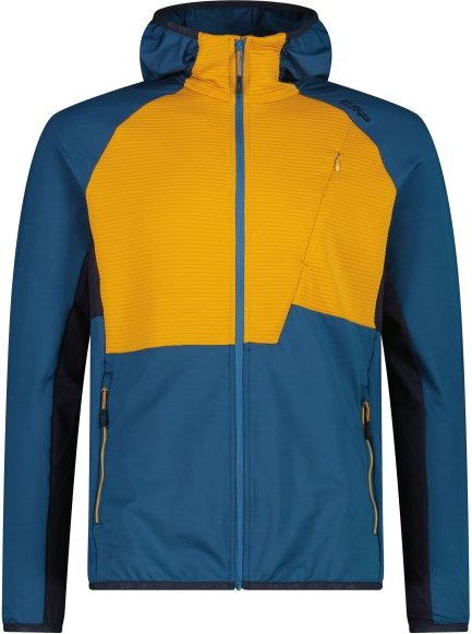 CMP - Grid Tech Jacket Fix Hood - Kunstfaserjacke Gr 46 blau