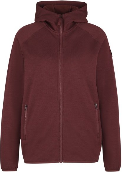 Thumbnail - Stoic - Women's MerinoFleece335 MMXX. Lulea Zip Hoody - Fleecejacke Gr L rot