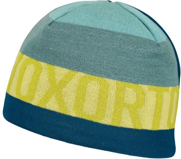 Ortovox - Patchwork Beanie - Mütze Gr 50-56 cm türkis