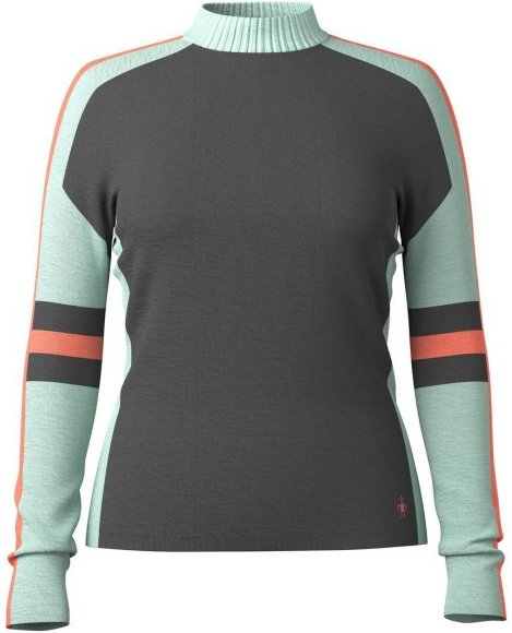 Thumbnail - Smartwool - Women's Alpine Crew Sweater - Merinopullover Gr M grau