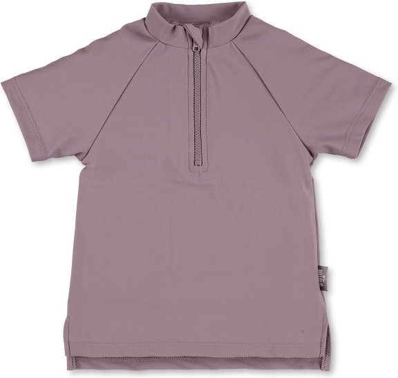 Sterntaler - Kid's Kurzarm-Schwimmshirt Half Zip - Lycra Gr 86/92 rosa