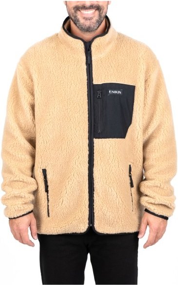 Thumbnail - NIKIN - Treefleece Teddy Jacket - Fleecejacke Gr XXL beige