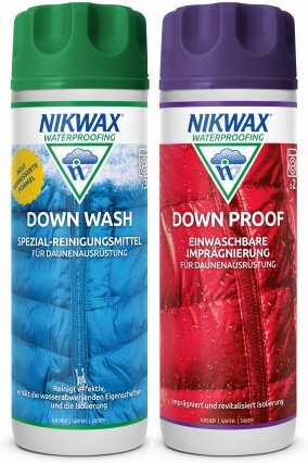 Nikwax - Nikwax Down Wash Direct + Downproof - Waschmittel Gr 2 x 300 ml