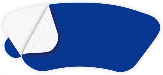 Thumbnail - Blasenstopper - Blasenstopper Bogen für Ferse/Sehne blau