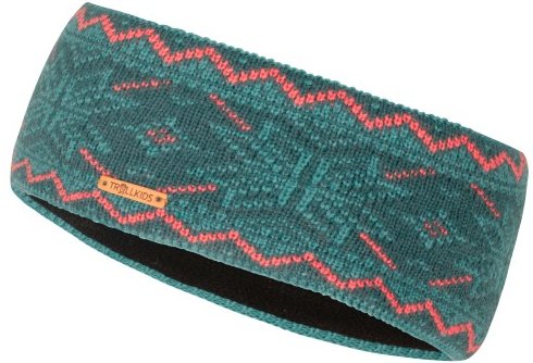 Trollkids - Girl's Rauland Headband - Stirnband Gr 48-52 cm - 2-5 Years türkis